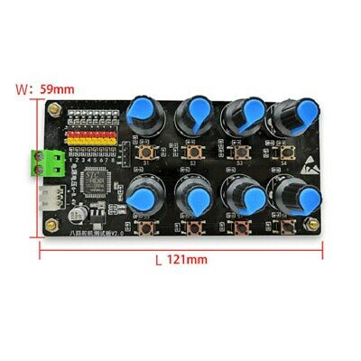 8 Channel Servo Controller Board V2.0 Servo Tester To Control Mechanical Arm - Fresh Stock Dated December 2025