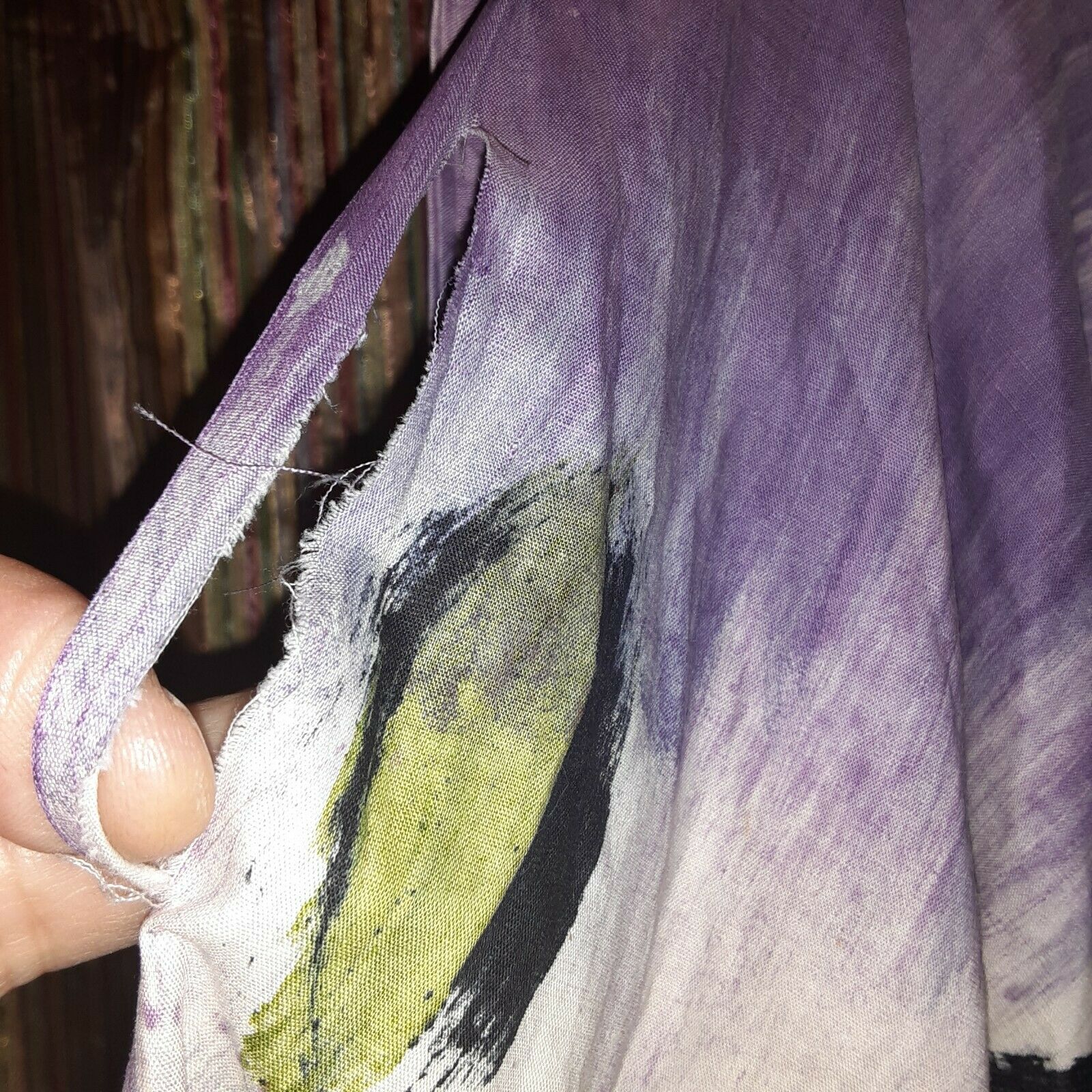 VNTG 50s Hand Painted Cowgirl Mexican Pueblo Tourist Novelty Circle Skirt Medium - Fresh Stock Dated February 2026