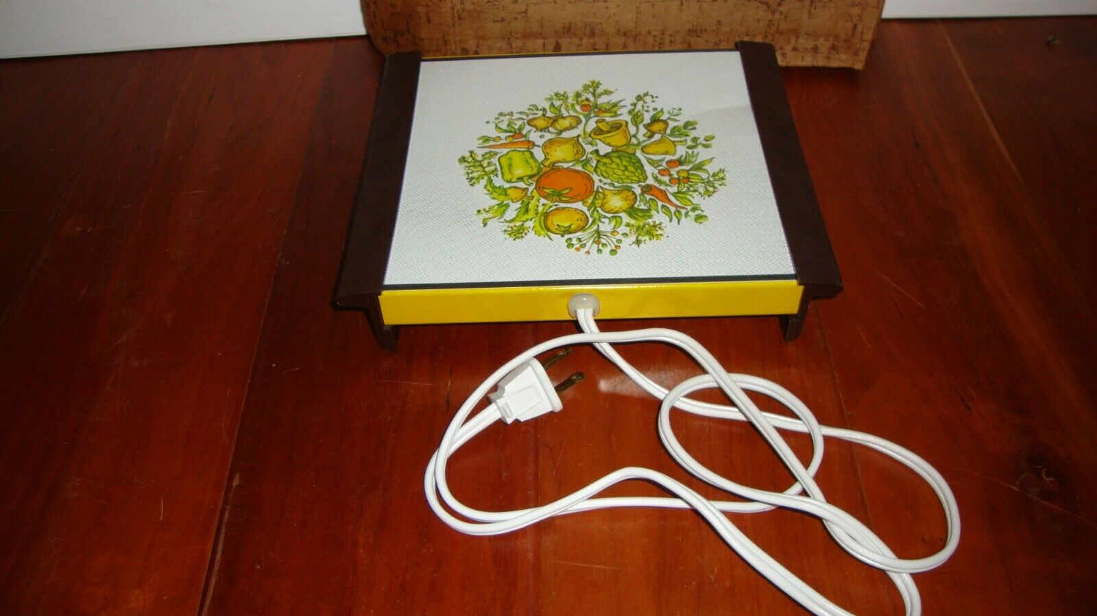 Vintage Hot Plate Warm-O-Tray Spice of Life Atlantic Precision Electric Works - Fresh Stock Dated February 2026