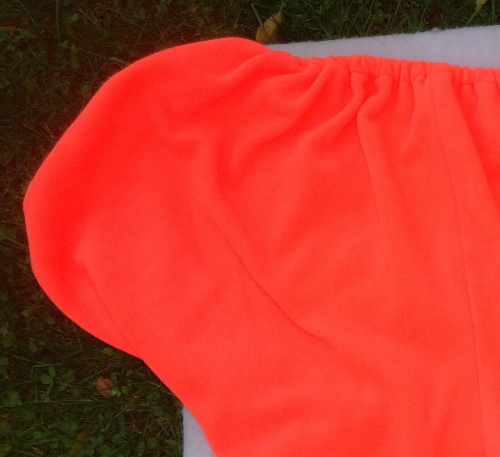 TGW RIDING English Saddle Cover - CORAL/ORANGE - Soft Material - GREAT! - Fresh Stock Dated December 2025
