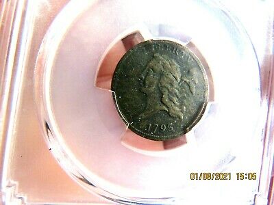 1793 HALF CENT PCGS VF Detail Looks XF First Mint Issue C1 - Fresh Stock Dated December 2025