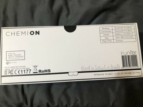 CHEMION - Customizable Bluetooth LED Glasses for Raves, Festivals, Fun, Parties, - Fresh Stock Dated February 2026