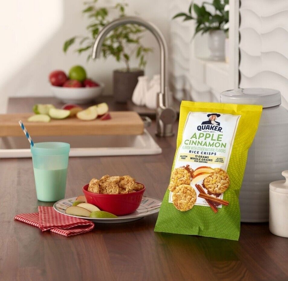 Quaker Rice Crisp Variety Pack 36 Count Snack NEW, Free Shipping! - Fresh Stock Dated February 2026