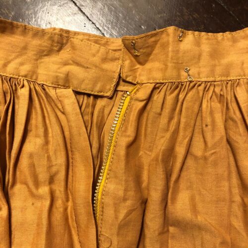 Vintage 1950s Millworth Casbah Novelty Print Skirt Gold City - Fresh Stock Dated February 2026