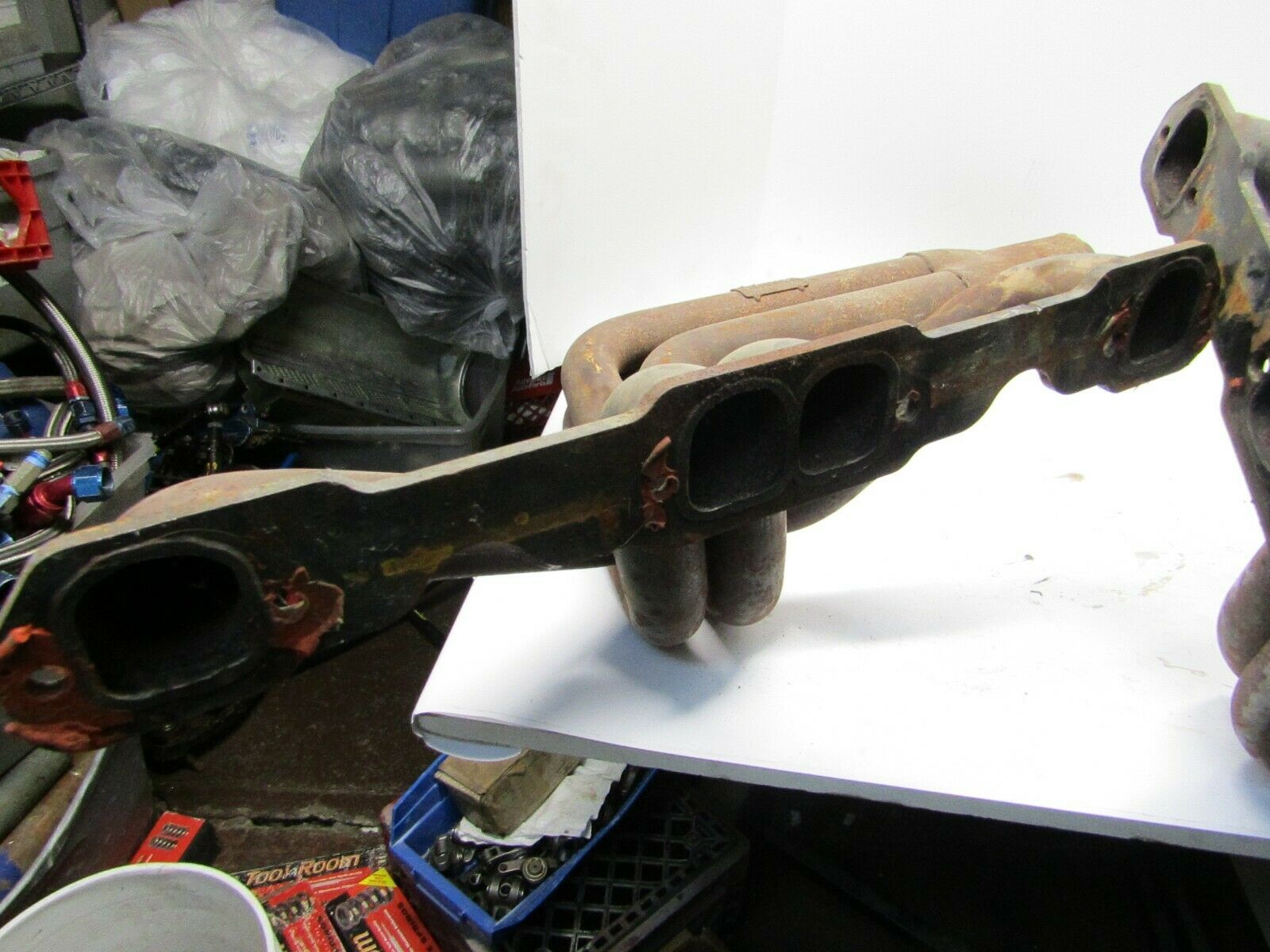 SCHOENFELD SB CHEVY CRATE HEADERS UMP IMCA WISSOTA USMTS DIRT MODIFIED - Fresh Stock Dated February 2026