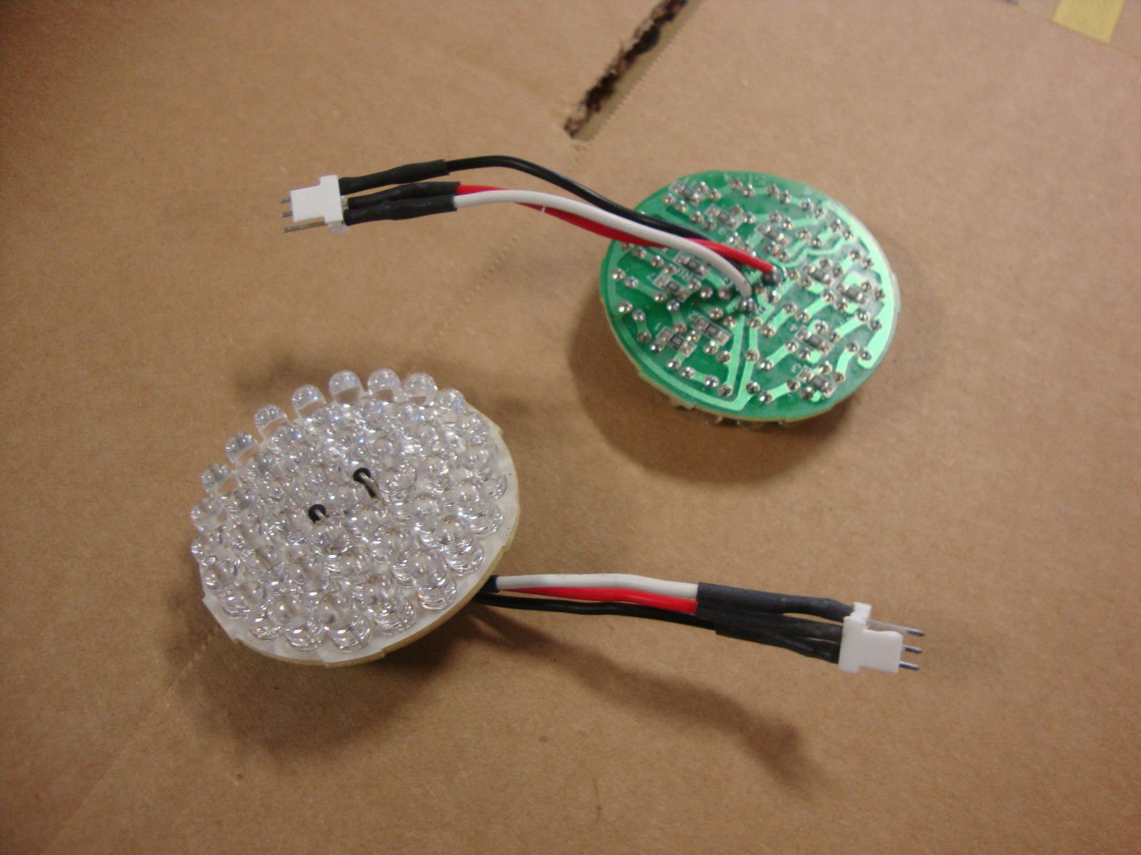 BIG DOG REAR RED LED TURN SIGNAL BOARDS PAIR HIGH INTENSITY ALL 2003-2011 MODELS - Fresh Stock Dated February 2026