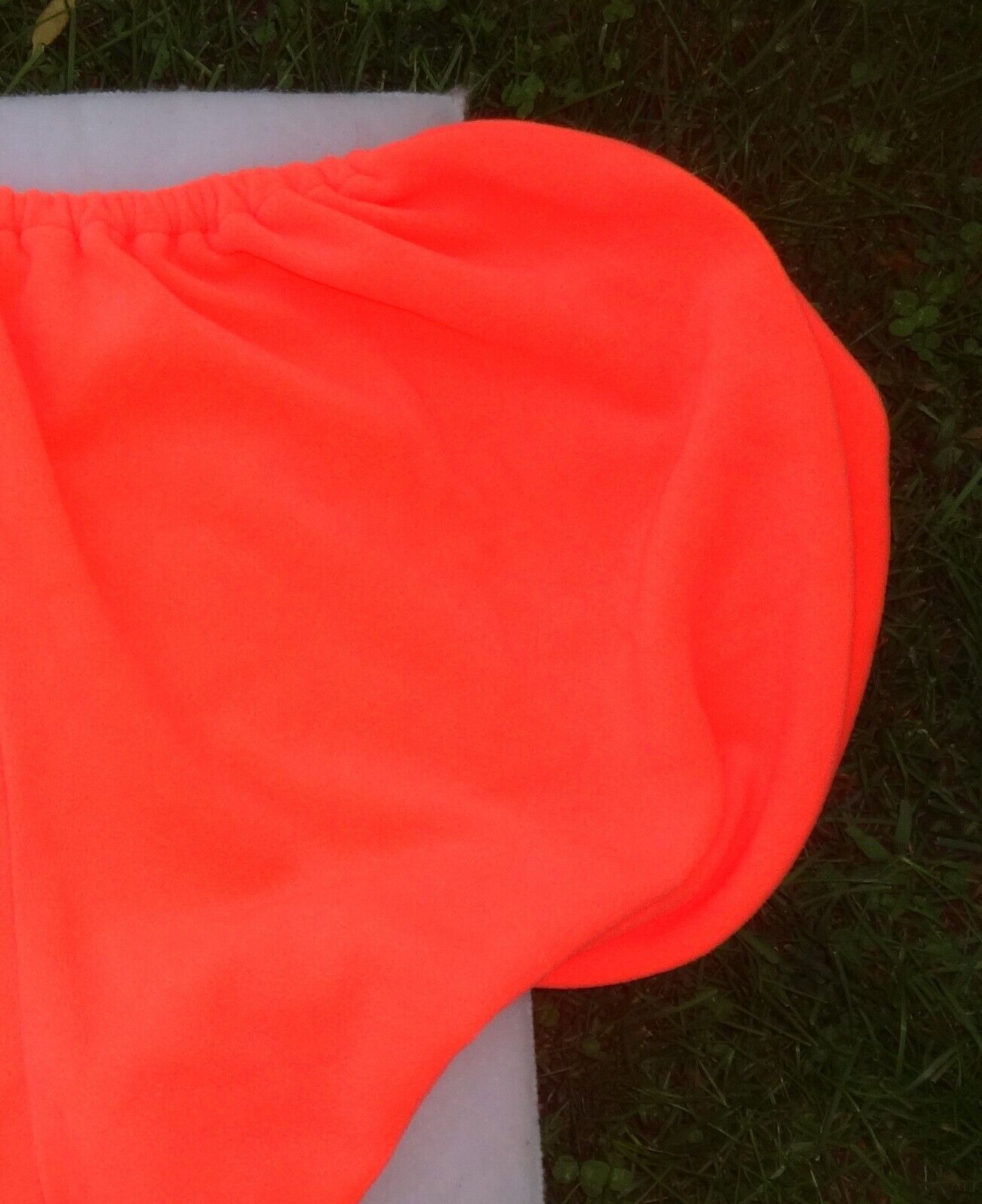 TGW RIDING English Saddle Cover - CORAL/ORANGE - Soft Material - GREAT! - Fresh Stock Dated December 2025