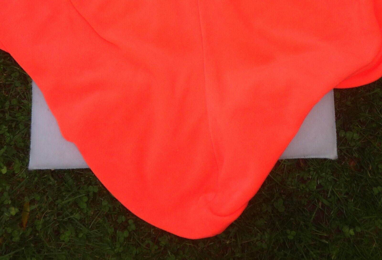 TGW RIDING English Saddle Cover - CORAL/ORANGE - Soft Material - GREAT! - Fresh Stock Dated December 2025