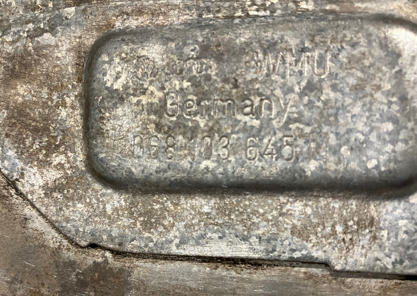 99-05 VW Jetta TDI 2.0 02J Manual Transmission Spacer Plate Golf MK4 068103645M - Fresh Stock Dated February 2026