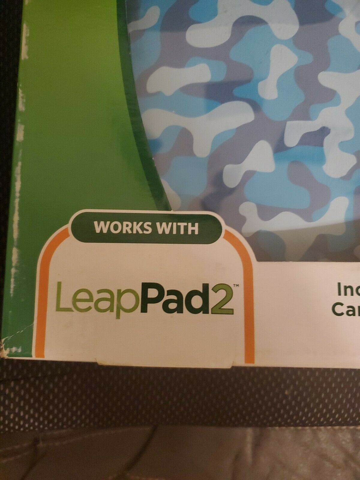 Leap Frog Leap Pad 2 On-the-go Bundle Camo Blue Carrying Case  Digital Card - Fresh Stock Dated February 2026