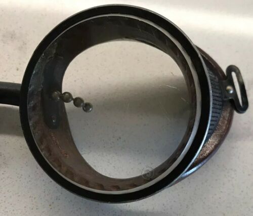 Vintage Bakelite Safety Or Motorcycle Goggles Use For Costume Steampunk Cosplay - Fresh Stock Dated December 2025
