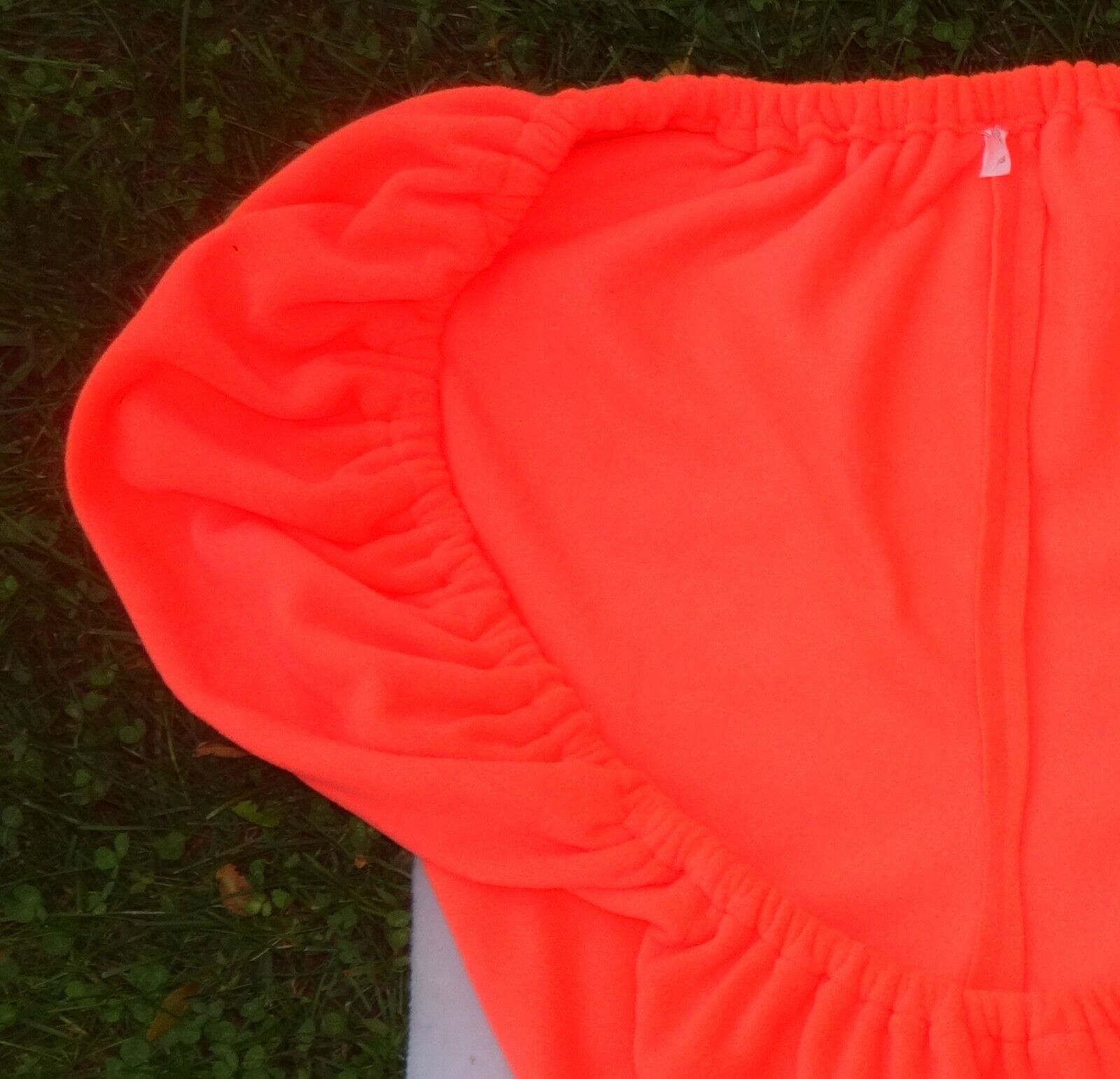 TGW RIDING English Saddle Cover - CORAL/ORANGE - Soft Material - GREAT! - Fresh Stock Dated December 2025