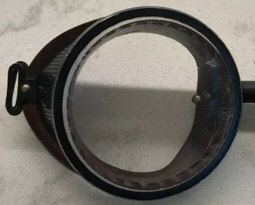 Vintage Bakelite Safety Or Motorcycle Goggles Use For Costume Steampunk Cosplay - Fresh Stock Dated December 2025