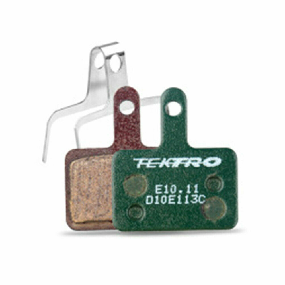 Bike Tektro E10.11 Ceramic Compound w/ Return Spring Metal Bicycle Brake Pads - Fresh Stock Dated February 2026