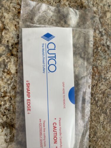 Cutco Cleaver 1737C, New, Classic Brown/Black Handle - Fresh Stock Dated December 2025