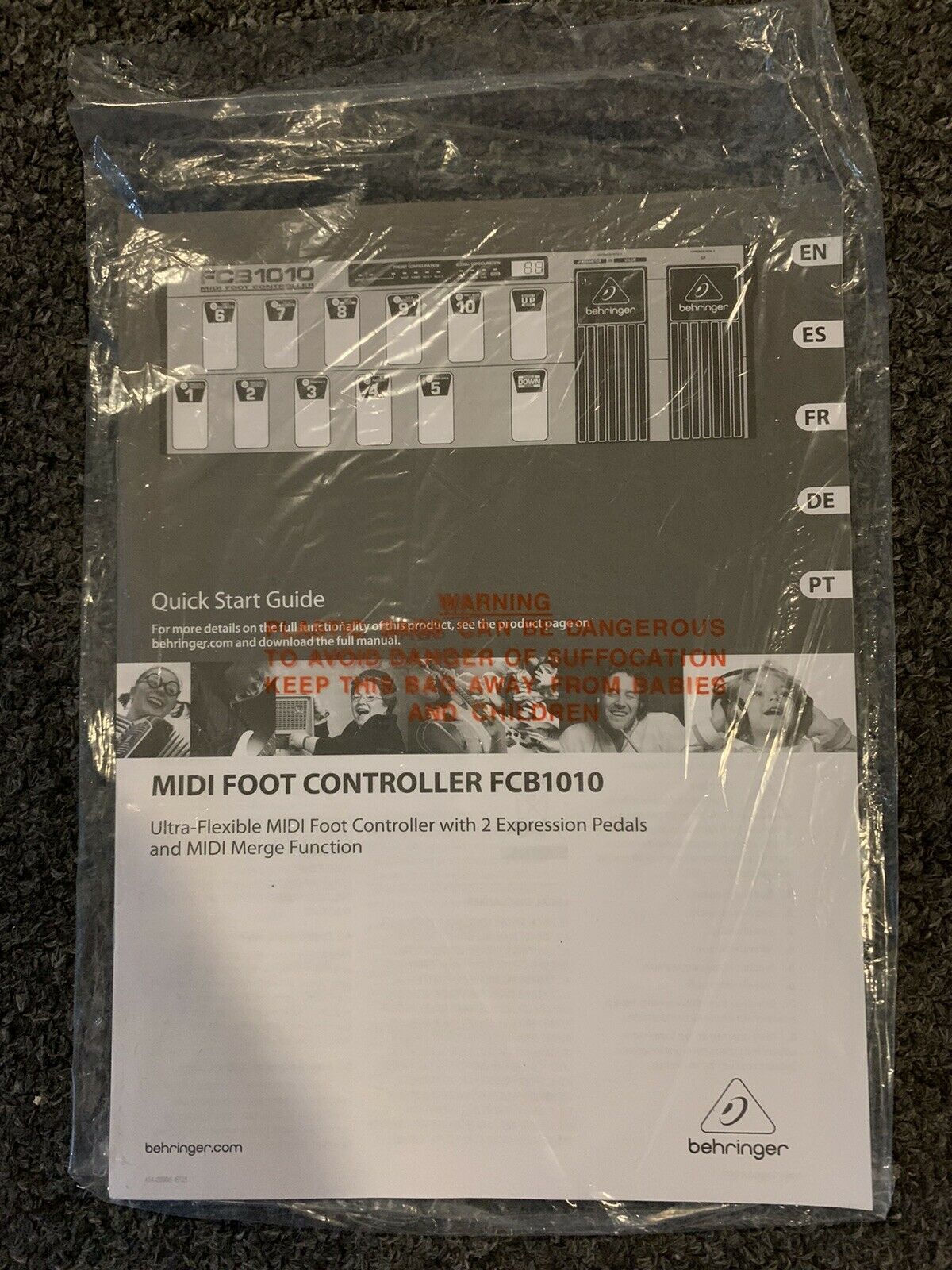 Behringer FCB1010 MIDI Foot Controller Kemper  Amp - Fresh Stock Dated February 2026