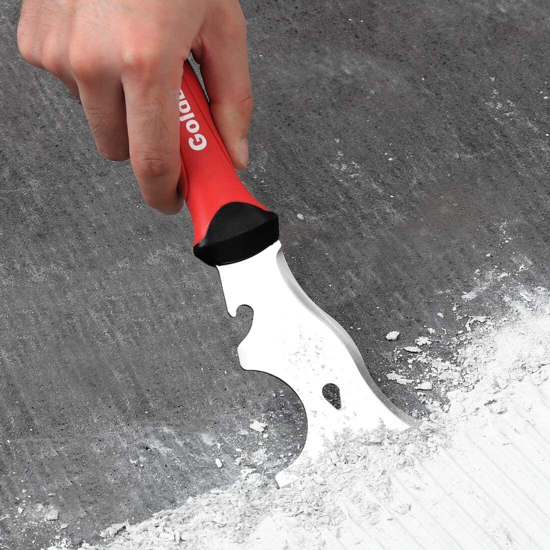 Paint Scraper 9-in-1 Stainless Steel Putty Knife multi-function scraper tool - Fresh Stock Dated February 2026