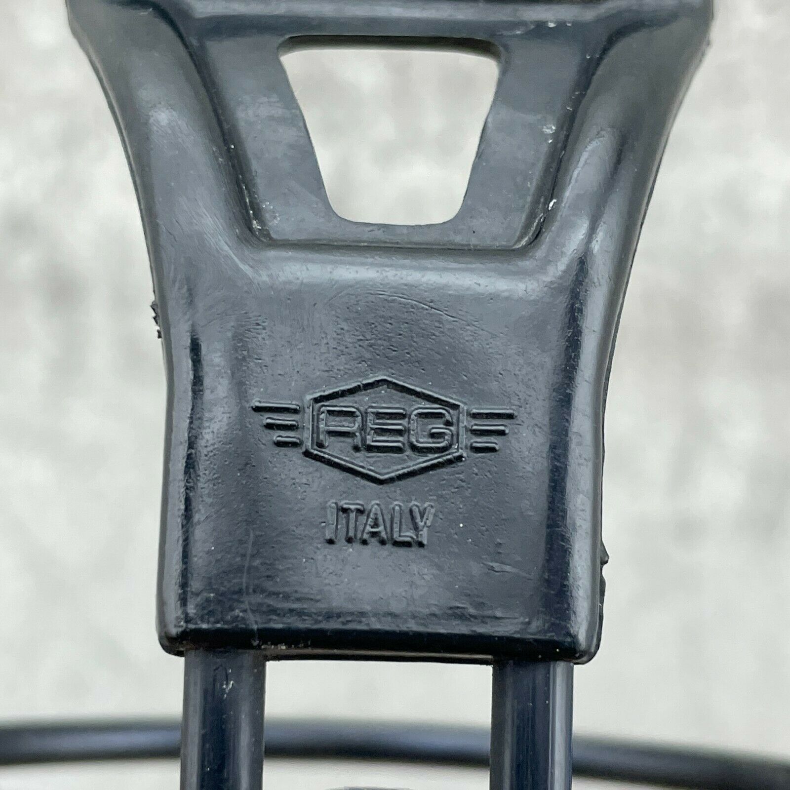 Vintage REG Bottle Cage Italy Bottle Black Co-Union Ebon USA - Fresh Stock Dated December 2025