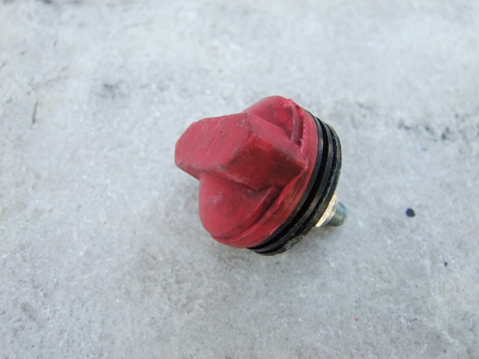 Lot of three Kool Stop BMX finned brake pads, red - Fresh Stock Dated February 2026