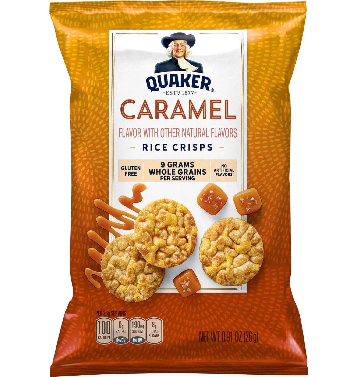 Quaker Rice Crisps Variety Pack 36 pk - Fresh Stock Dated February 2026