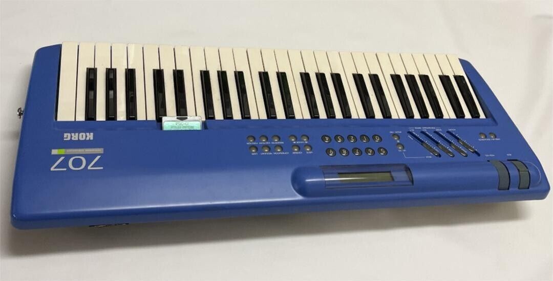 Korg 707 Rare Colors Synthesizer - Fresh Stock Dated February 2026