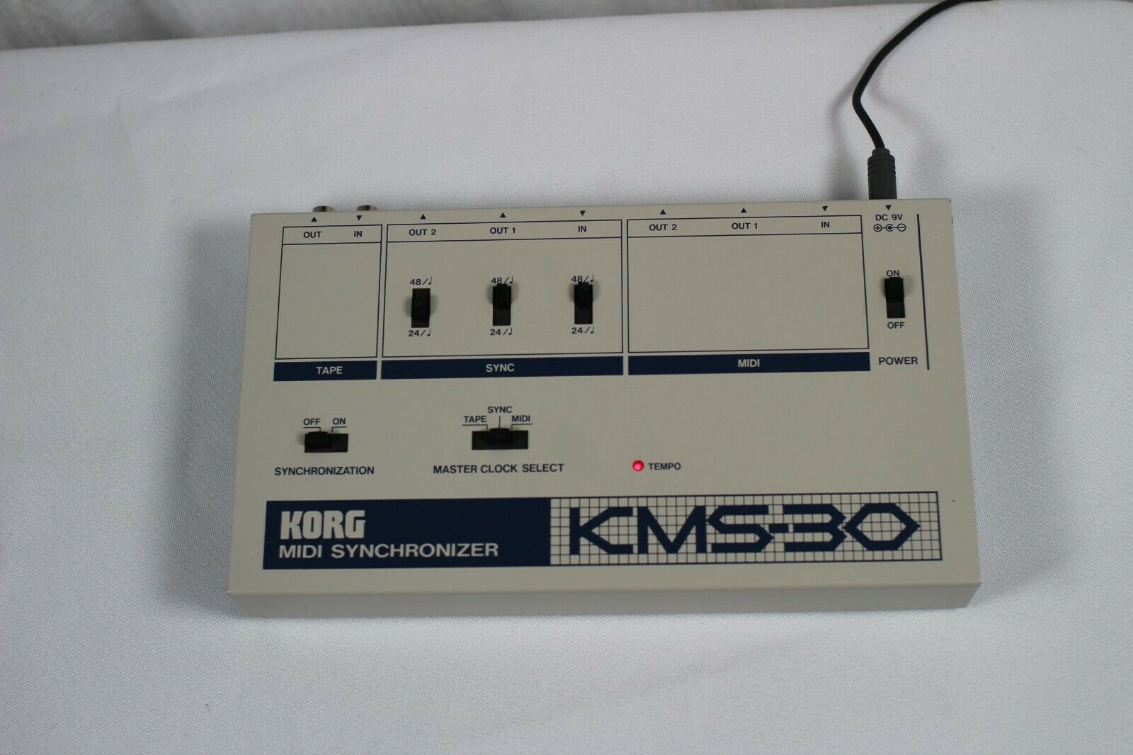 Korg KMS-30 midi synchronizer Sync in very good Condition W/Box/Manual/adapter - Fresh Stock Dated February 2026