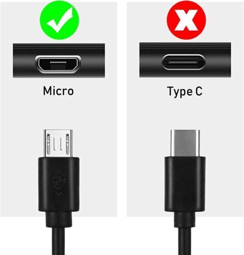 [2-Pack] USB Micro Cable Charging Cord Compatible Samsung 5FT Cable-2PACK - Fresh Stock Dated February 2026