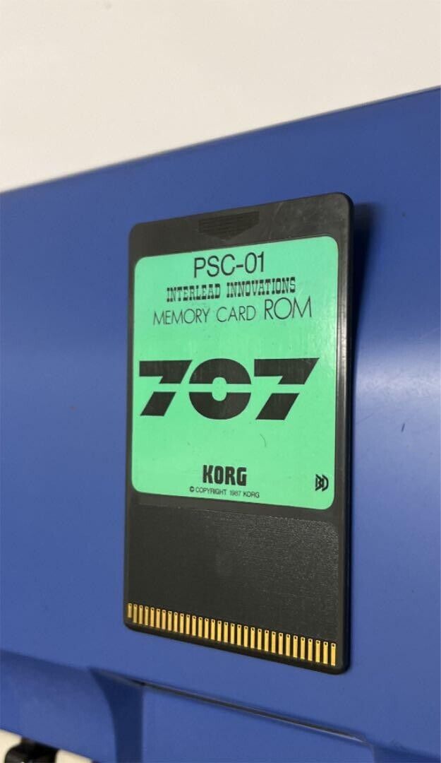 Korg 707 Rare Colors Synthesizer - Fresh Stock Dated February 2026