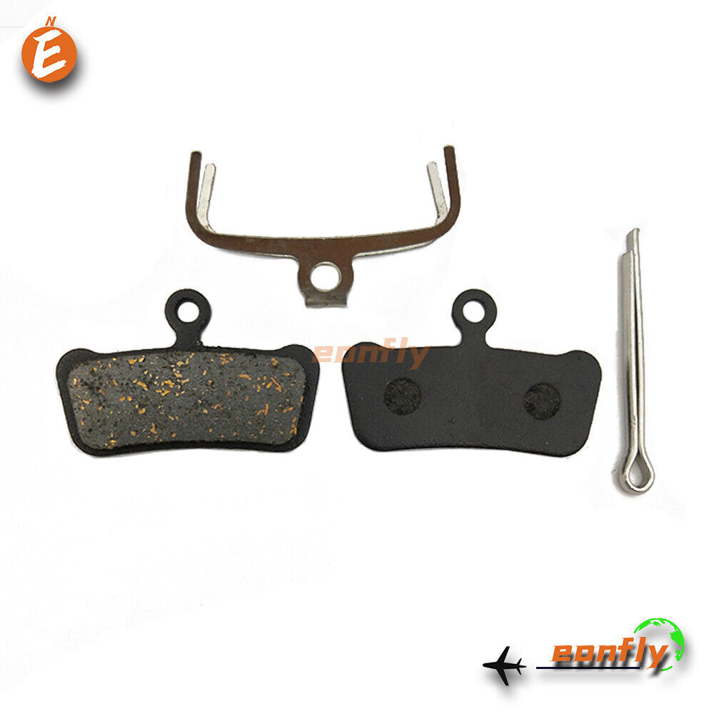 4 Pairs Bike Bicycle Organic Disc Brake Pads For AVID Elixir XO Trail - Fresh Stock Dated February 2026