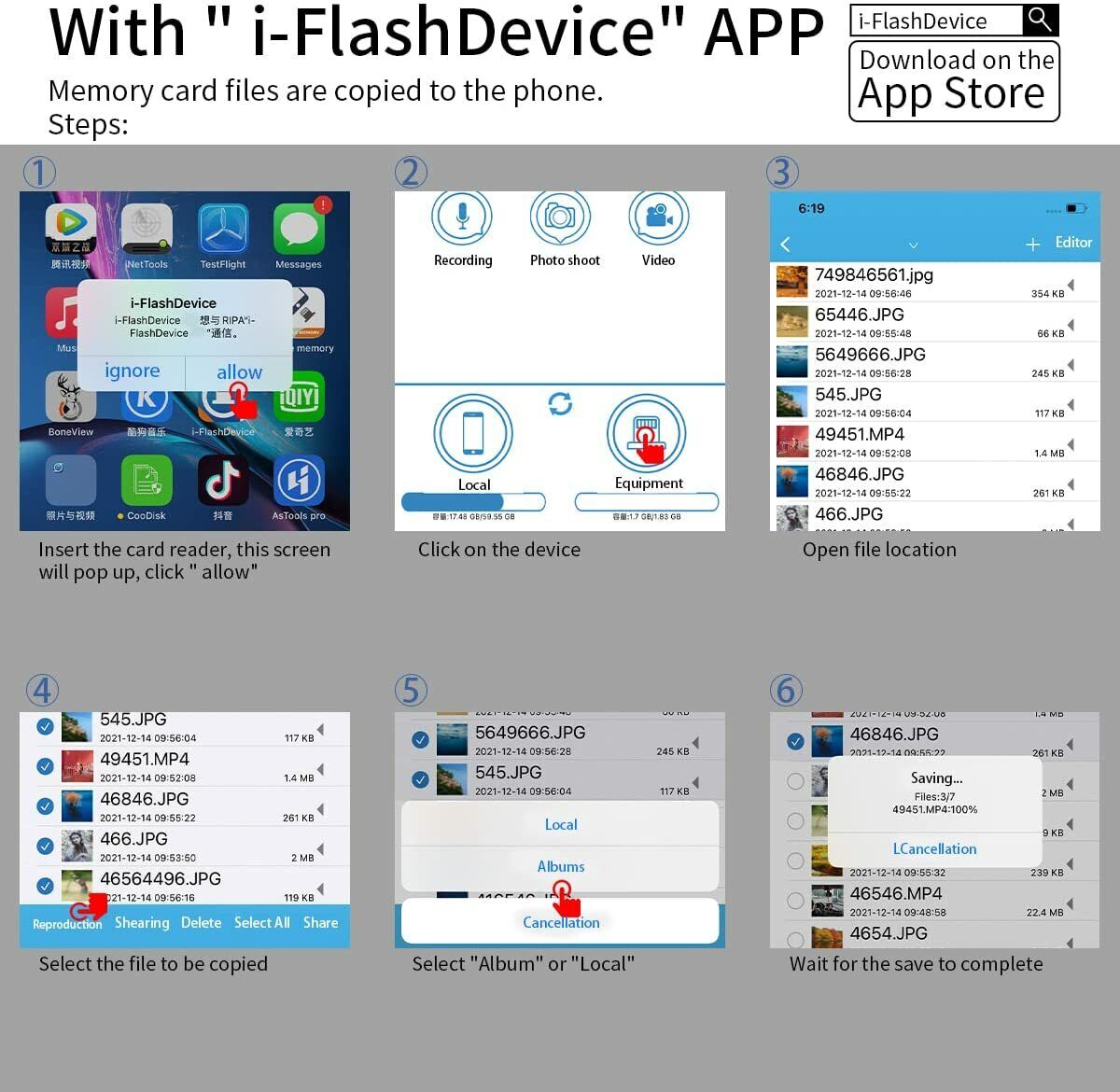 Video Game & Trail Camera Viewer SD &Micro SD Memory Card Reader for iPhone iPad - Fresh Stock Dated February 2026