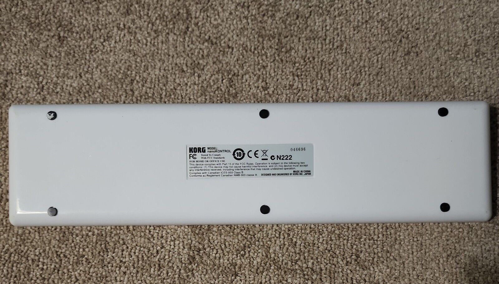 Korg nanoPAD nano PAD Slim MIDI & Nano Kontrol Lot. Bundle - Fresh Stock Dated February 2026