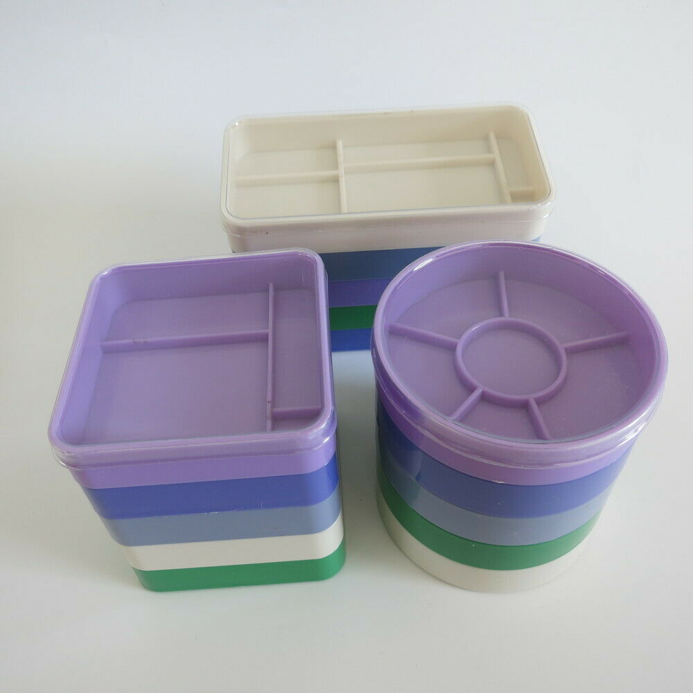 Watch Repair Tool Five layers Stackable Dust Free Cover Tray Box - Fresh Stock Dated December 2025