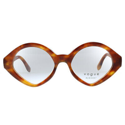 New Vogue Eyewear VO 5397 2792 Yellow Havana Plastic Geometric Eyeglasses 52mm - Fresh Stock Dated February 2026