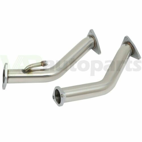 High Flow Catless Downpipes Fits 370z for Infiniti G37 V36 3.7L V6 VQ37VHR - Fresh Stock Dated February 2026
