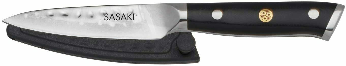 Sasaki Takumi Japanese Knife Set 3 DAMASCUS 3.5/7/8 PAIRING KNIFE ARTISAN SERIES - Fresh Stock Dated December 2025