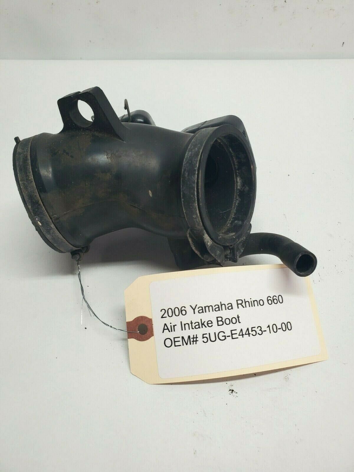 2006 YAMAHA RHINO 660 AIR INTAKE BOOT OEM#5UG-E4453-10-00 - Fresh Stock Dated February 2026