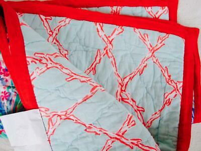 Pottery Barn 1 Lilly Pulitzer Fan Sea Pants & Deep Dive King Sham NWOT 36