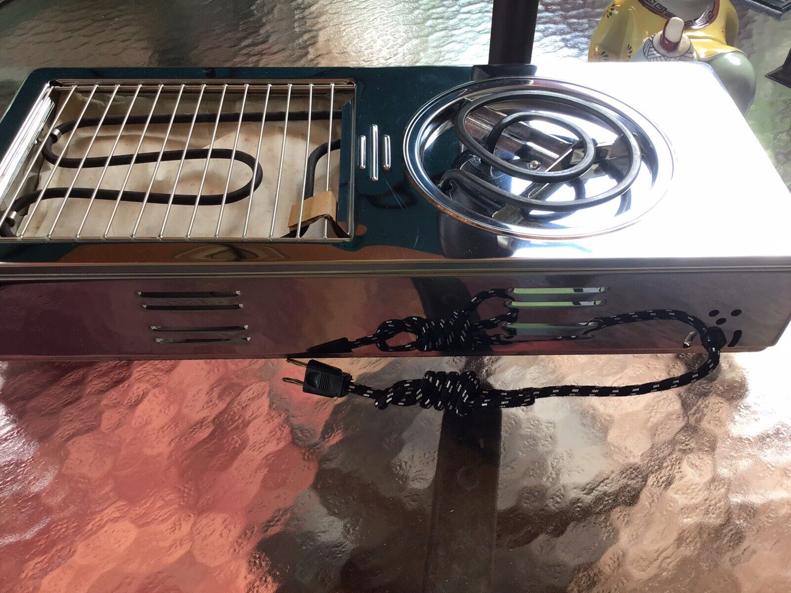 Vintage 1960s Lady Winsted by Capitol Electric Burner W Chrome Top Retro - Fresh Stock Dated February 2026