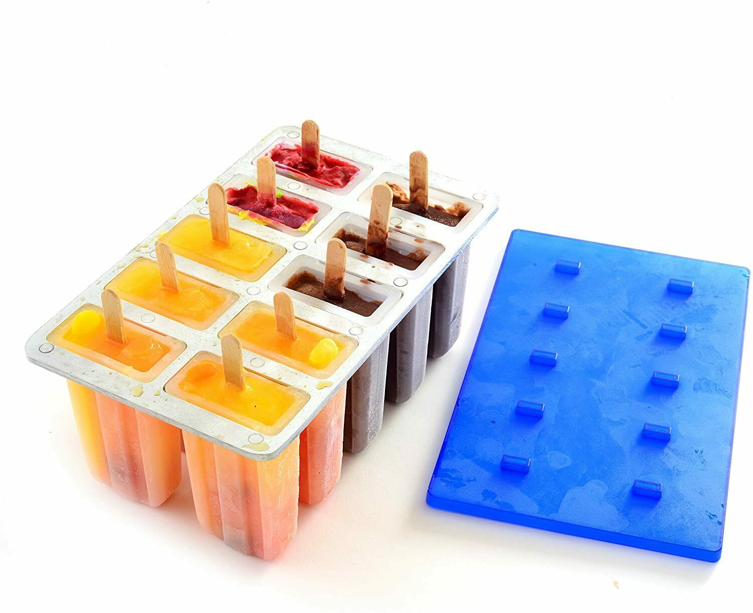 Norpro Frozen Ice Pop Maker With 24 Wooden Sticks - Fresh Stock Dated December 2025