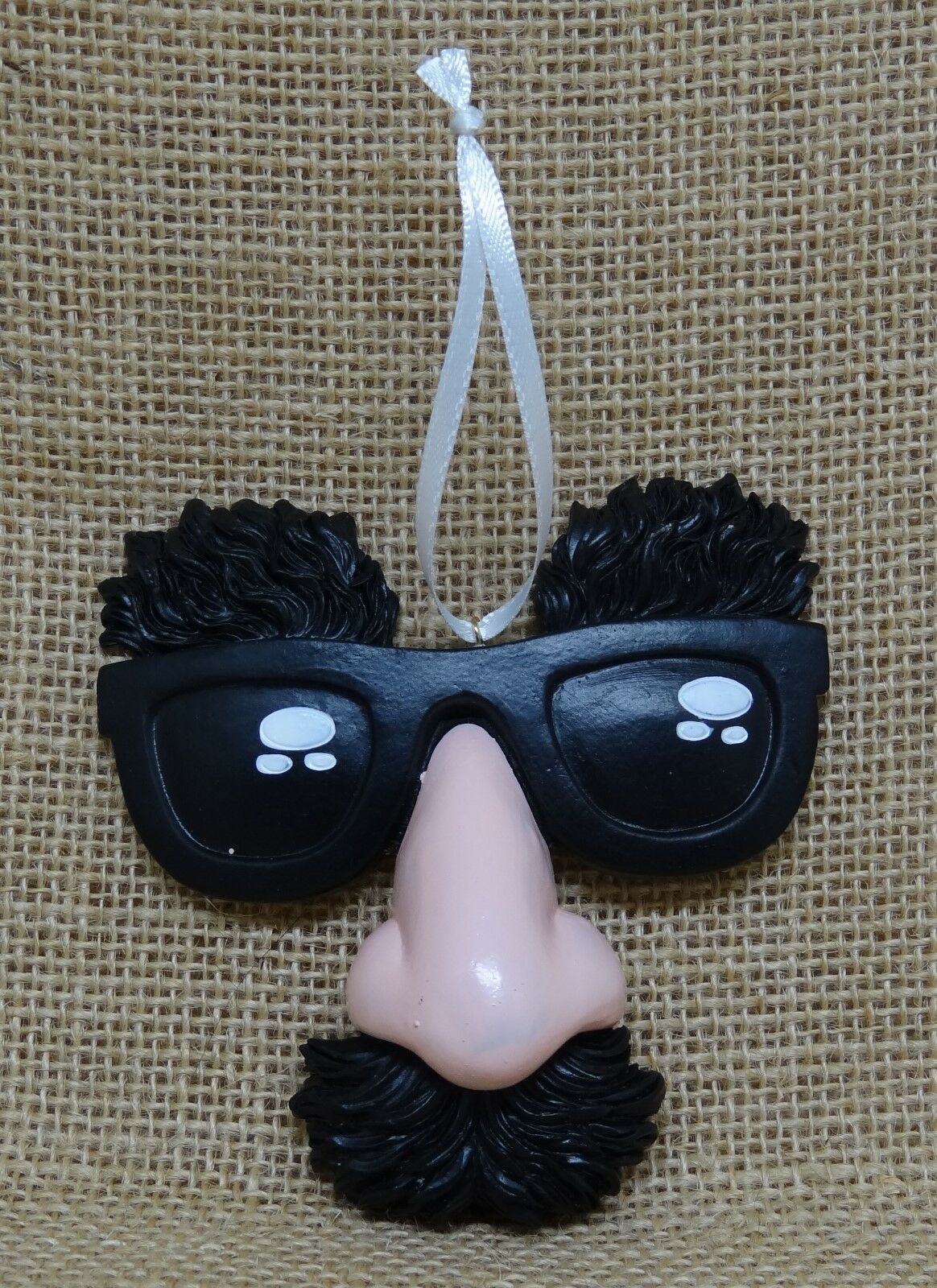Groucho Marx  Eye Brows, Eye Glasses, Nose, Mustache Christmas Ornaments - Fresh Stock Dated February 2026