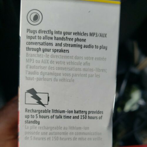 SCOSCHE  Plug and Play Bluetooth Handsfree & Streaming Audio Car Kit MSRP 69.99 - Fresh Stock Dated February 2026