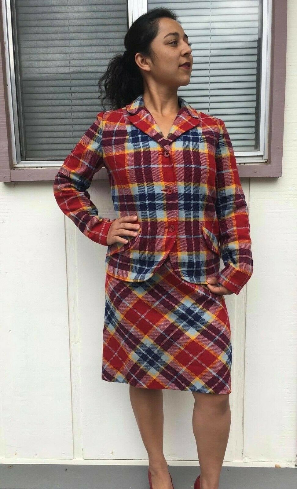 Vintage Bobbie Brooks Wool Suit size 6 - Fresh Stock Dated February 2026