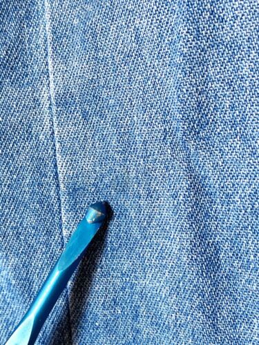 VTG 90'S FORENZA MIDI A-LINE DENIM SKIRT BUTTON FRONT MADE IN USA XS 24.5-25.5