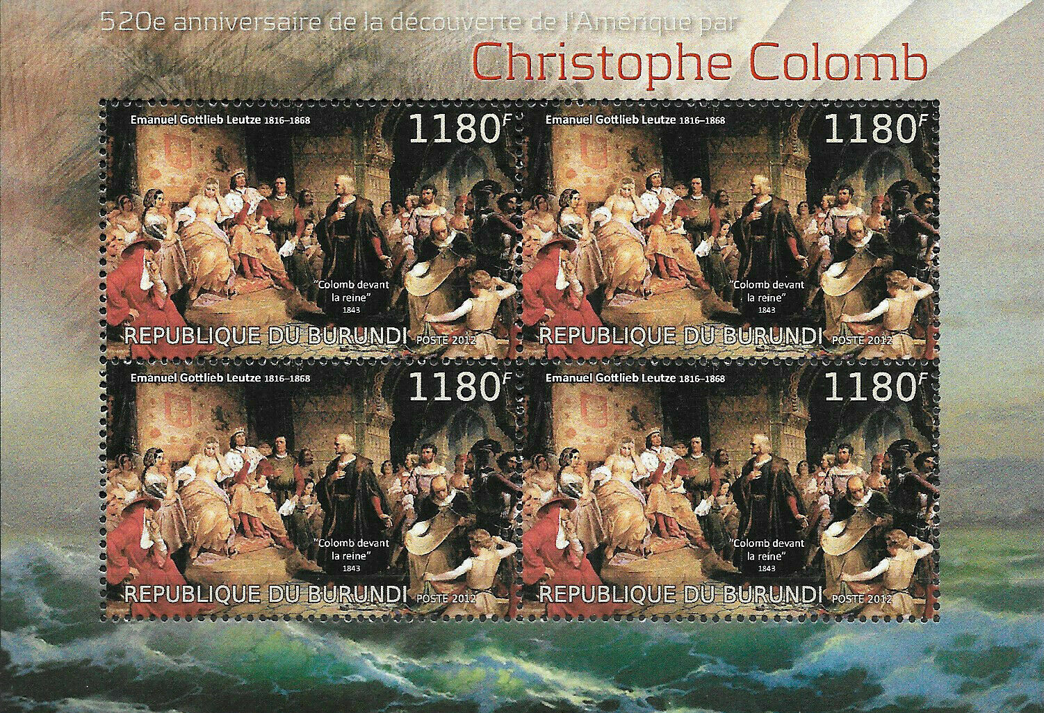BURUNDI - 2012 MNH 