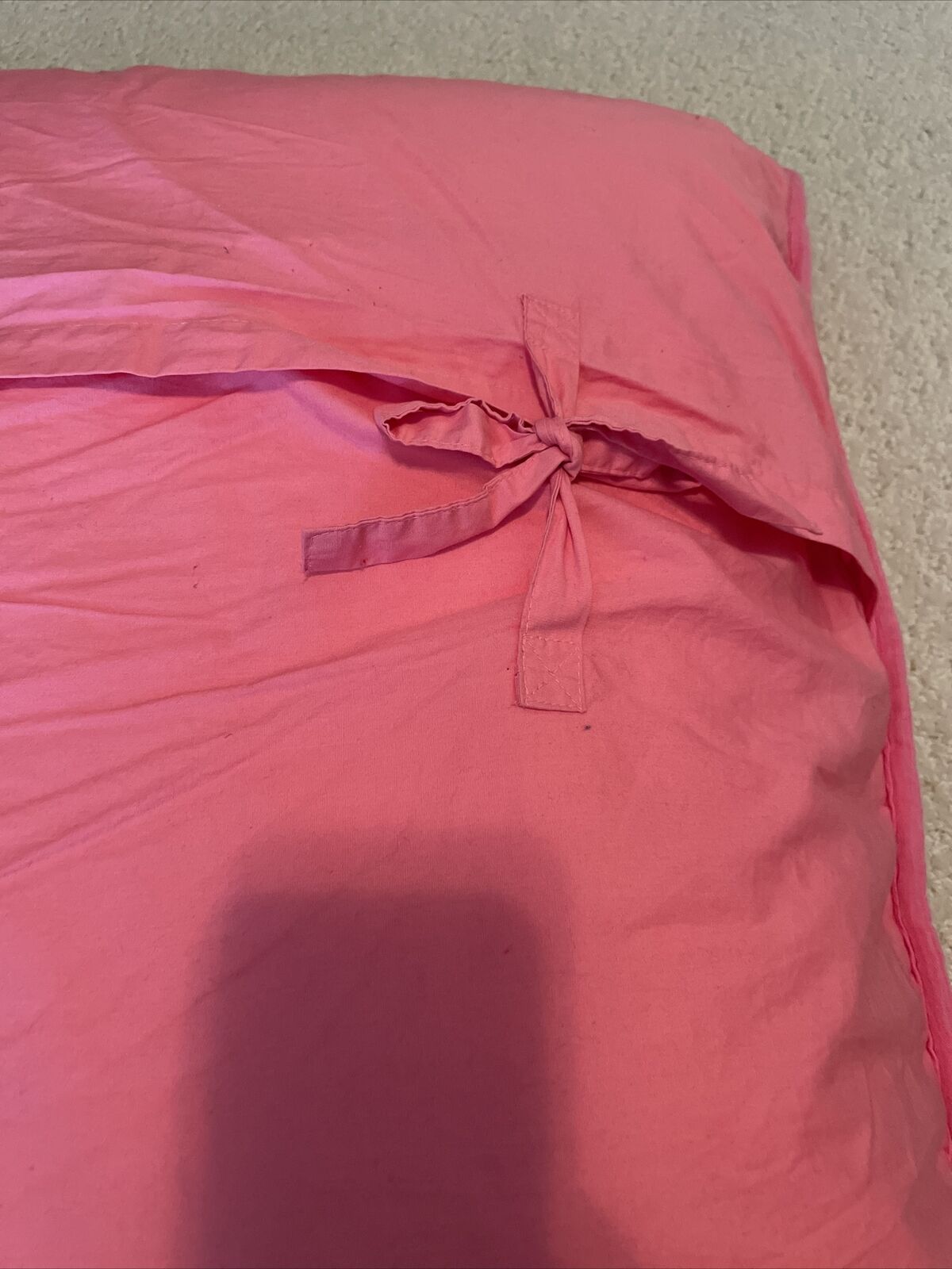 Pottery Barn Teen Euro Sham And Insert Pink - Fresh Stock Dated February 2026