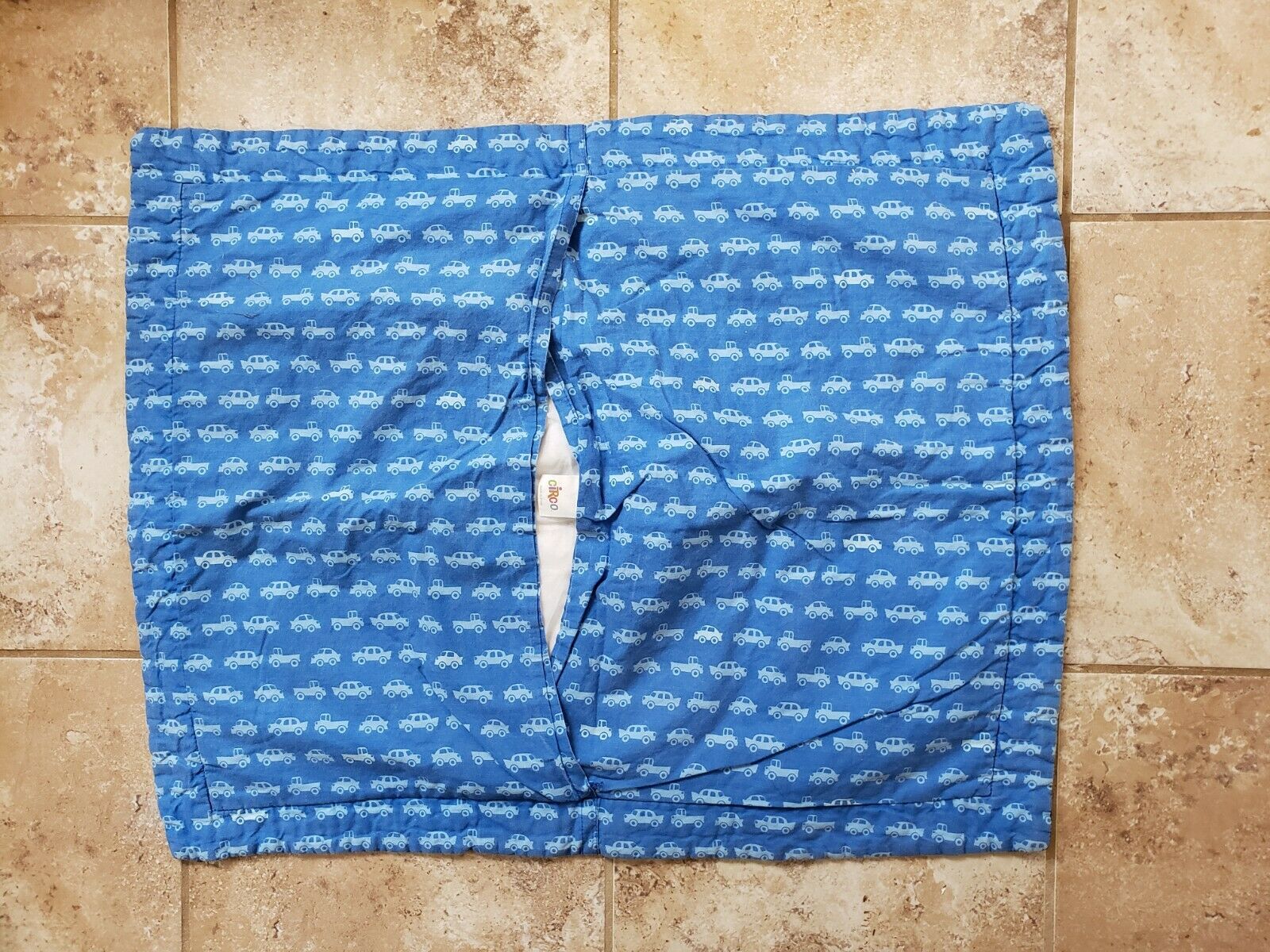 Circo Quilt Quilted Sham Vehicles Work Truck Car Boy's Room - Fresh Stock Dated December 2025