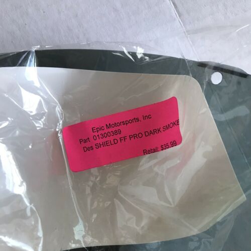 Icon ProShield+ Dark Smoke Replacement Shield Brand New ! - Fresh Stock Dated December 2025