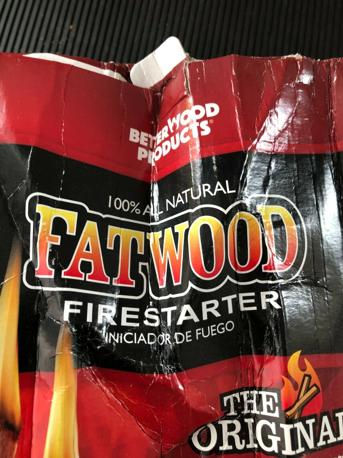 Betterwood Products Fatwood Natural Pine 125 CU FT  Pound Wood Firestarter - Fresh Stock Dated December 2025