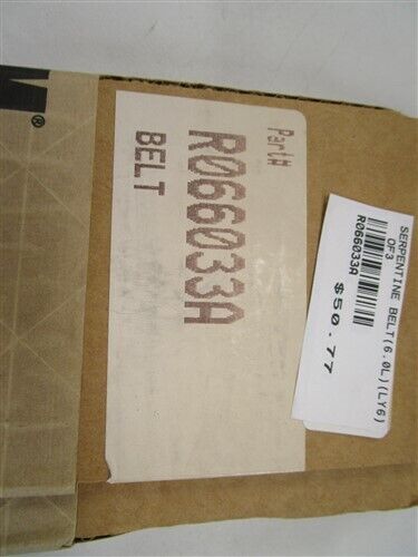 PLEASURECRAFT R066033A SERPENTINE BELT MARINE BOAT - Fresh Stock Dated February 2026