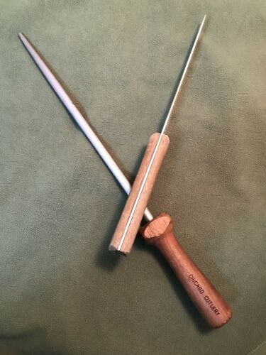 Vintage 1970s Chicago Cutlery 61S Boning Knife & 10